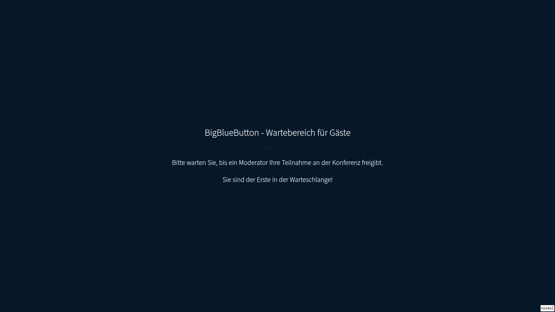 Wartebereich